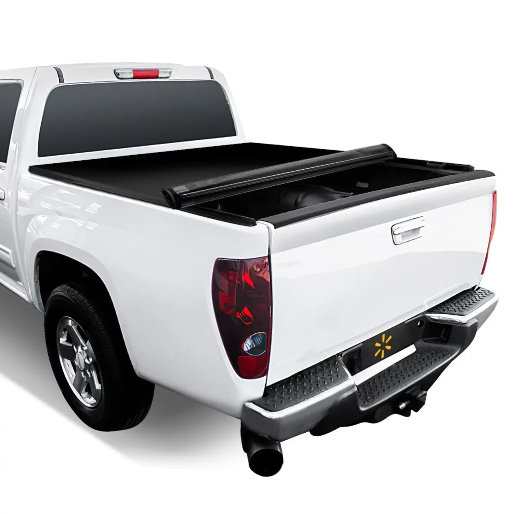 Bed Auto Chevy 5'3" 04-12 Bed Tonneau Roll Colorado Soft GMC Canyon Drive Cover / up Truck Fits