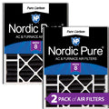 Odor PK Pure Bear Replacement Air 8 Air Reduction 2 20x25x5 Merv Carbon Filters