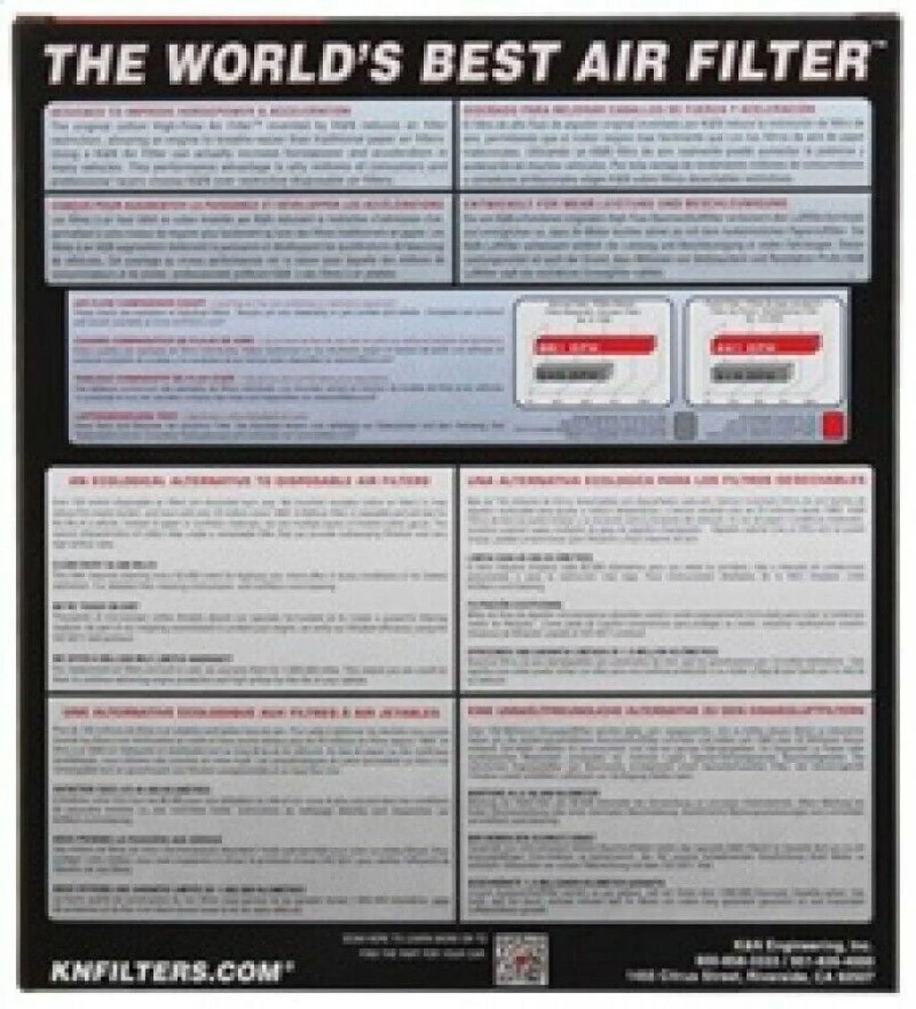 Filter: Filter: DODGE Air 2004-2010 33-2295 300, /CHRYSLER Engine Replacement Charger, (Challenger, High Magnum, Performance, Washable, K&N 300C), Premium,