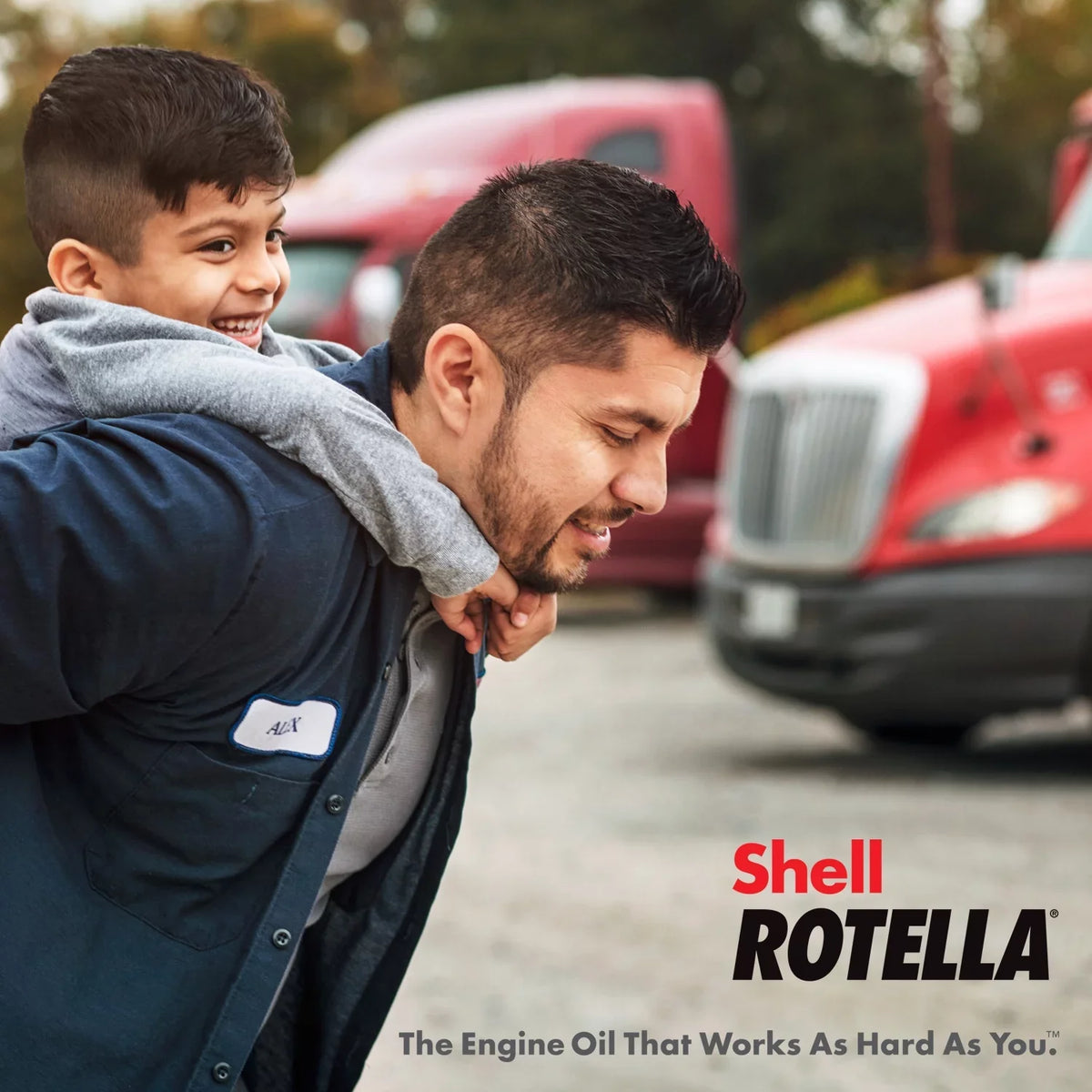 Engine Oil, Rotella Shell Diesel Blend Gallon 2.5 15W-40 Synthetic T5