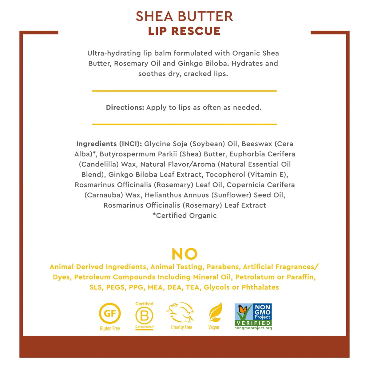 Lips Shea Hydrating Oil Pack Extract- Soothes Balm w/ Oz Dry - - Desert Beeswax Essence Ginkgo Soft 24, Rescue of Cracked Lip Peppermint Ultra Biloba E Moisturizer 0.15 - - Butter - Vitamin Stick, Or