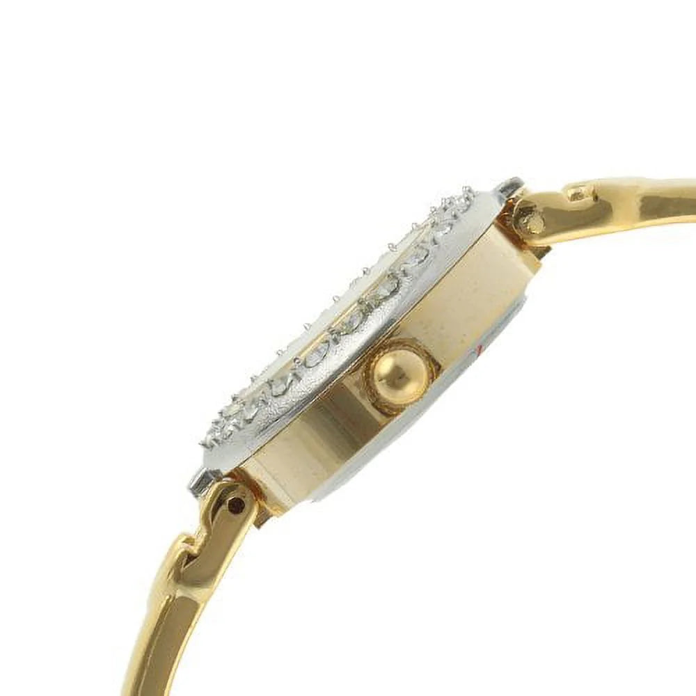 Watch Set Gift ST3 Women's Gold-Tone Half Bangle