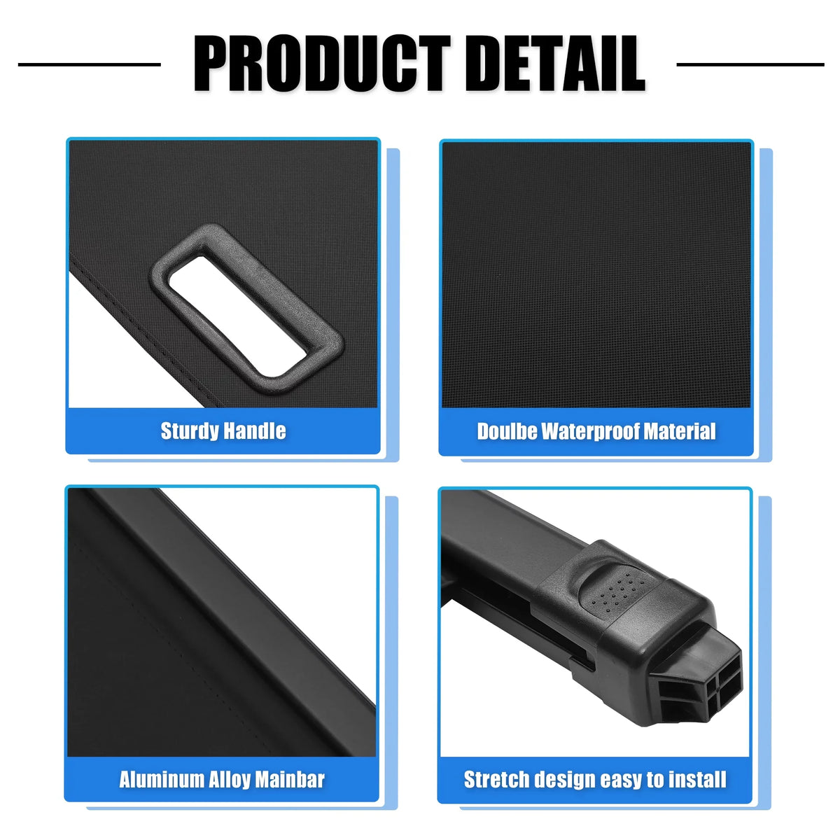 Shade Shield Rogue Fit Black Nissan Retractable Ajustable cover for Rear Cargo Trunk Cover Bargains Unique 2021-2024
