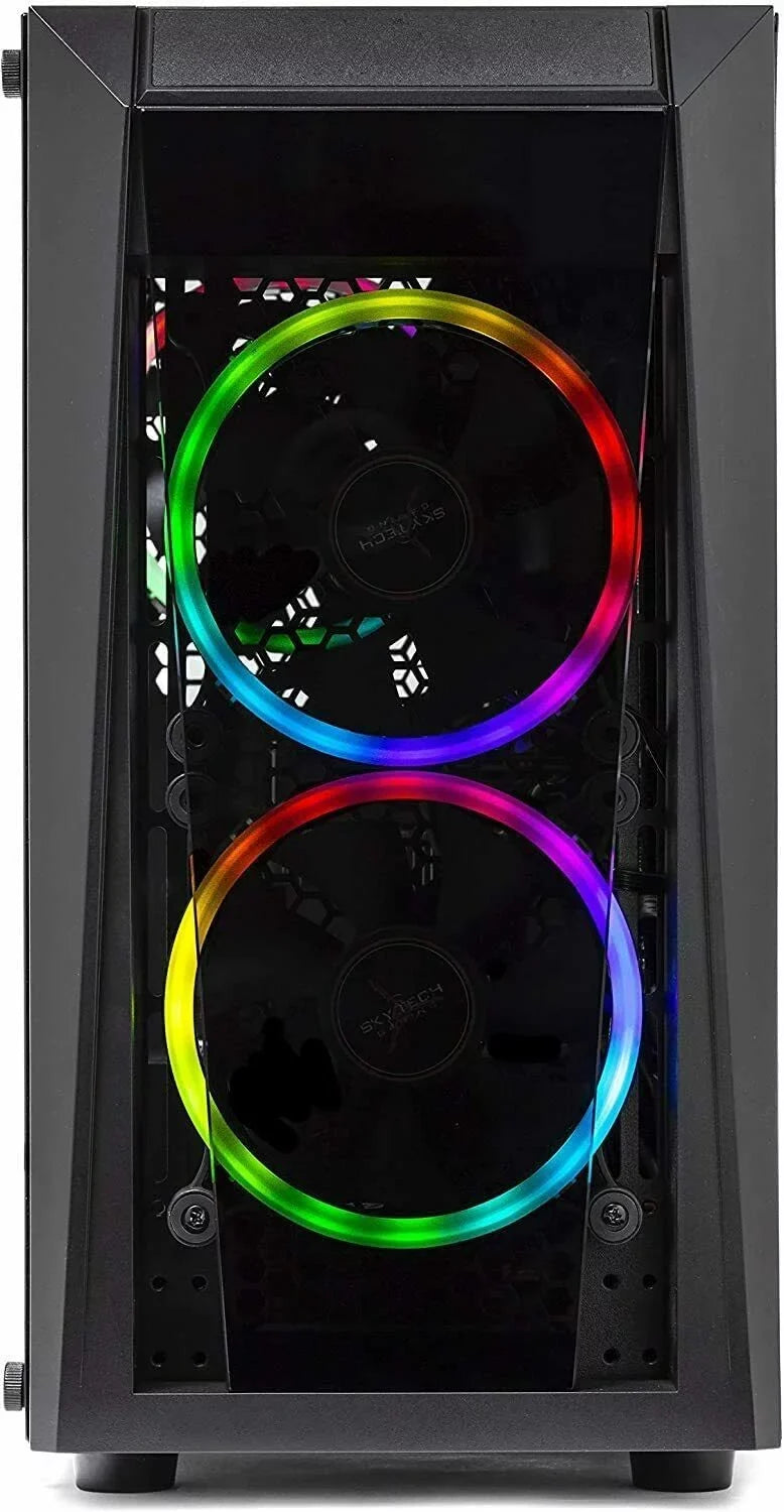 64-bit Gaming GHz, Home SSD, PC GTX Core 10105F 16G 500GB 3.7 – 10 Blaze Gold 600W PSU, Wi-Fi, 1650, II DDR4 i3 Desktop 3200, AC Windows Skytech