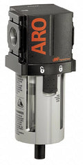 F35121-300 NPT,49 Aro micron Filter,1/4" cfm,0.3