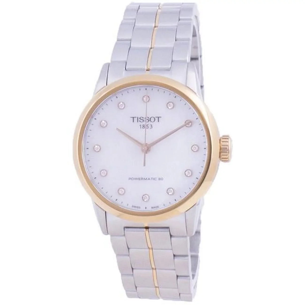 Women Accents Diamond Lady Luxury Powermatic 80 Watch, Automatic Black