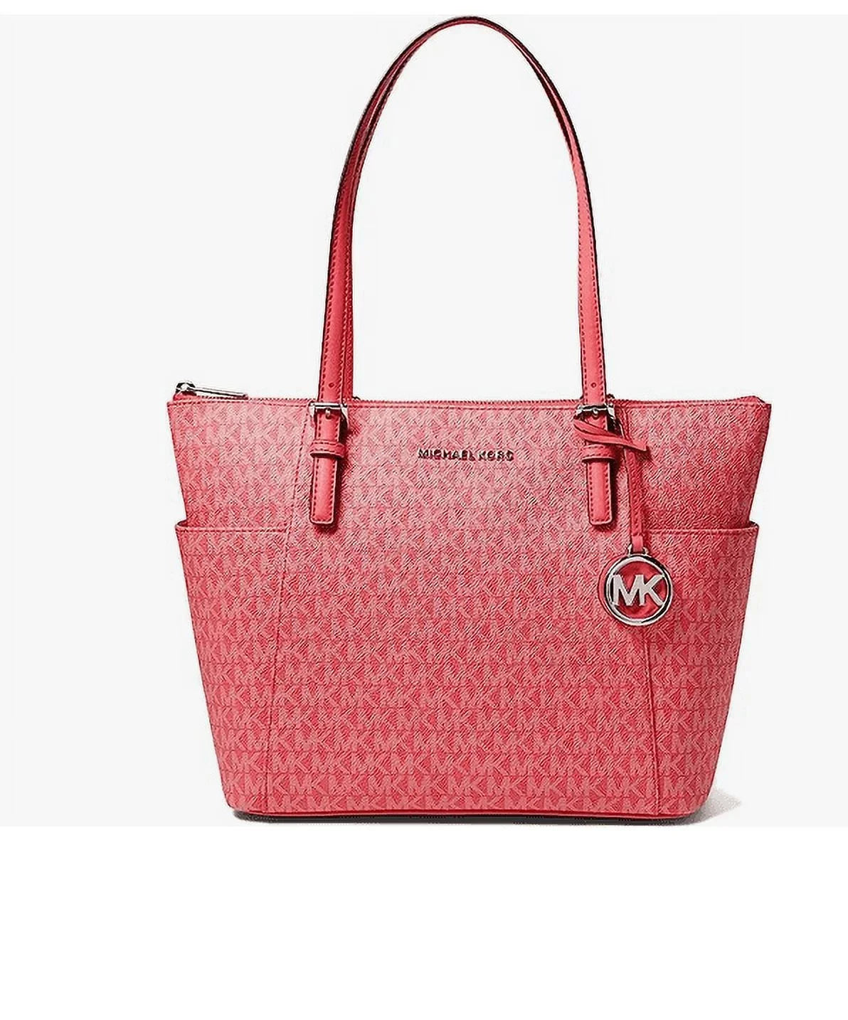 Zip Michael Kors Tote One Jet Item Size Geranium East/West Set Top