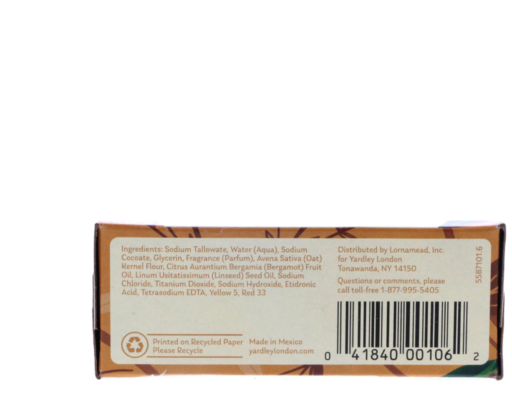 Pack) Oatmeal and Bar Soap, Almond Oz 4 Yardley (12