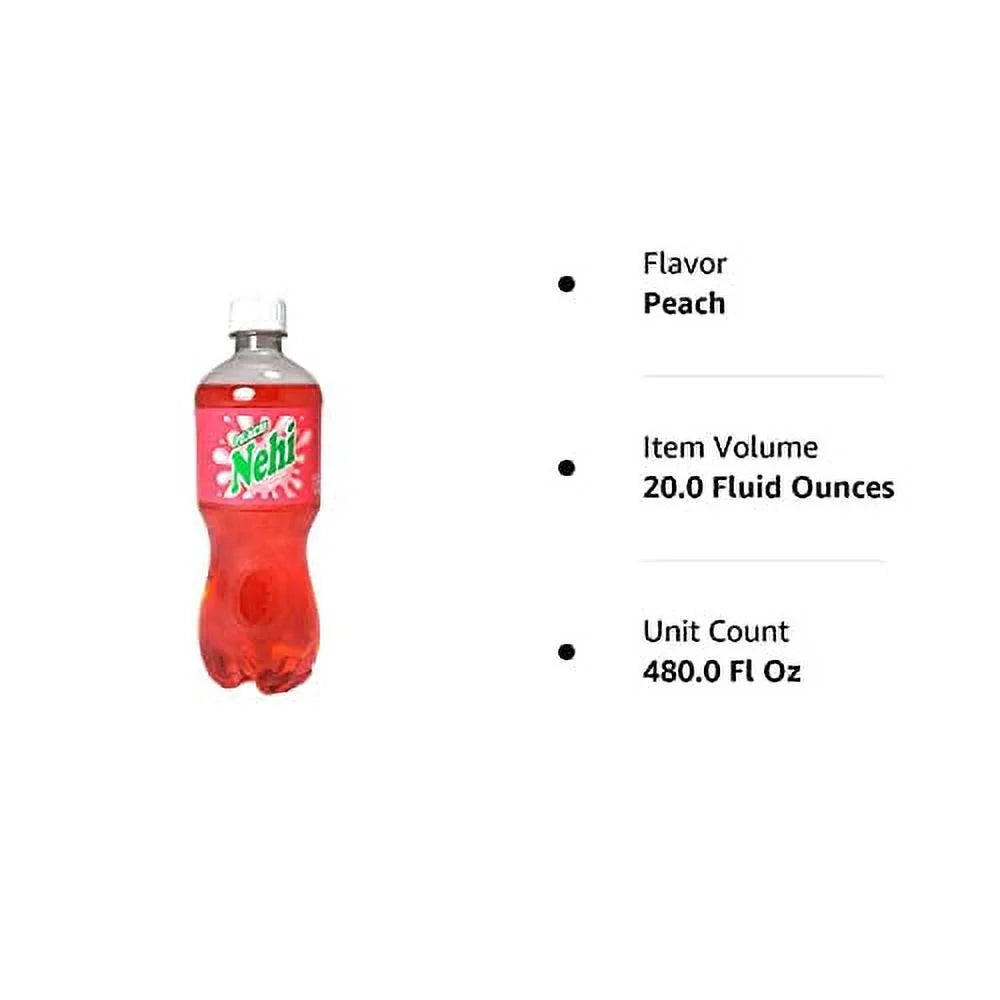 (Pack Oz Nehi Of Soda Peach 20 24)