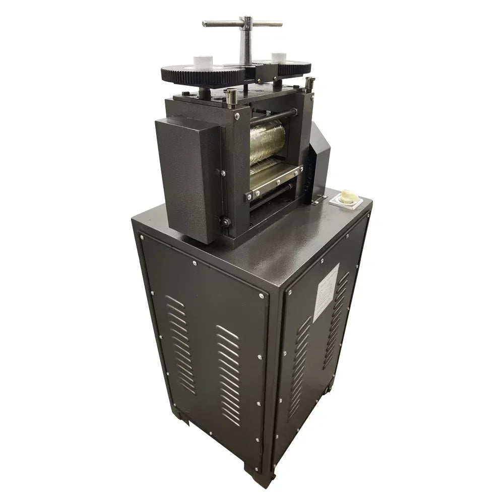 Electric INTSUPERMAI Gold Jewelry Machine Smooth Flake Making Roller Mill for Rolling