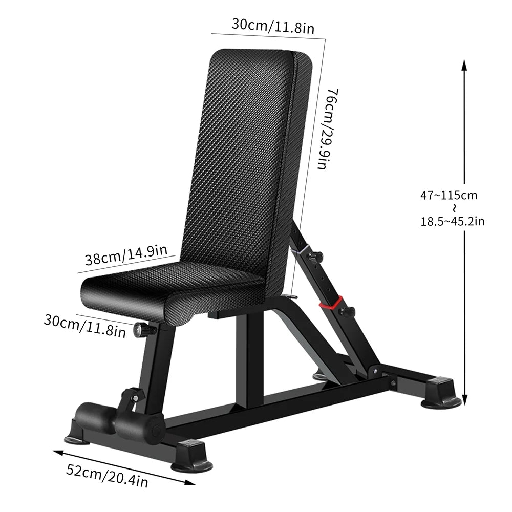 for Bench, for Bench Dumbbells Weight Body Workout Adjustable 700LB Exercise KINGKANG Workout,Foldable Home Gym Full K Bench