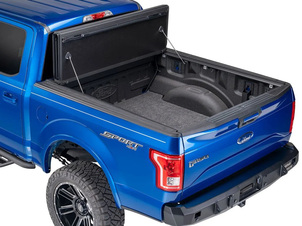 2021 Bed Hard | (78.7") Tundra Truck - Folding Tonneau Extang with by RealTruck 7" system 6' | Cover rail Bed 85465 w/o Xceed 2007 Compatible