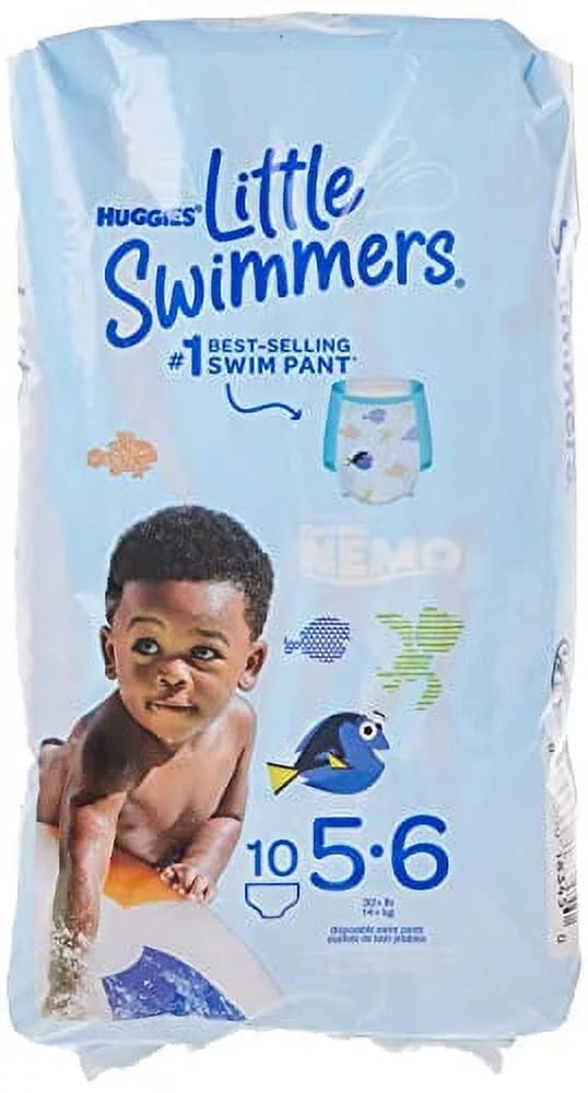 10 Little (Pack LB Each Swimmers 32+ Swimpants 3) Large Disposable Huggies of