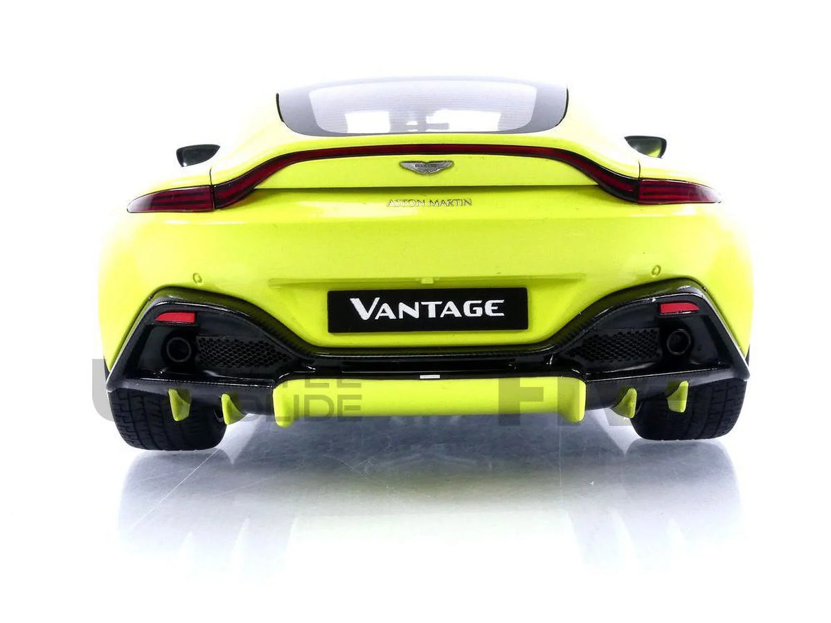 Autoart Green Model 1/18 Lime Top with by Drive) Aston Hand Car RHD Carbon Essence (Right 2019 Vantage Martin