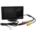 Monitor VGA 4.3 Motorcycle Color RCA Screen Car Backup Camera Auto Inch LCD