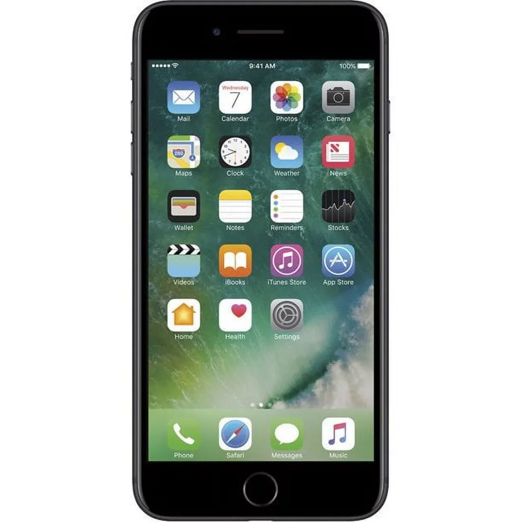 GSM Plus (Refurbished) + iPhone 7 T-Mobile) (AT&T Black Restored Smartphone Unlocked 128GB