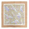 VERTS Silk Kare90 (Good) Scarf HERMES Mallard Pre-Owned Muffler Hermes COLS Orange