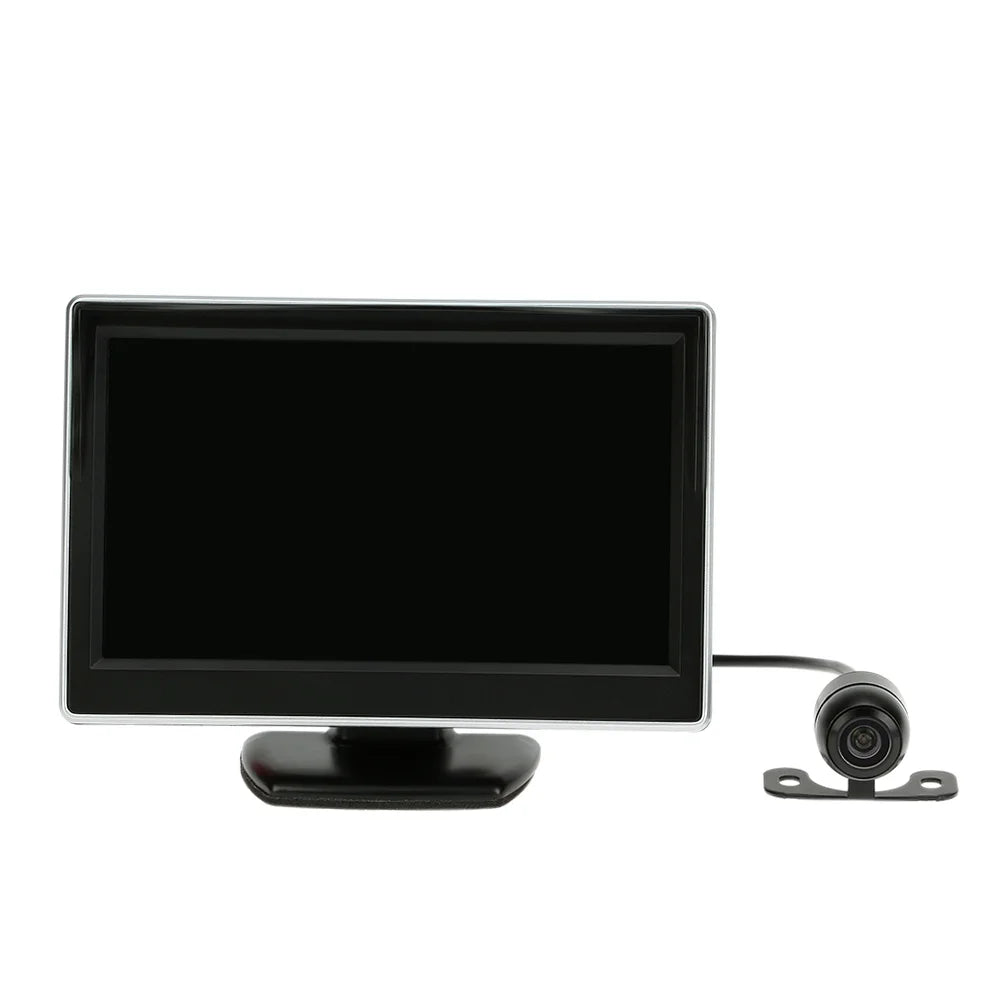 View System Car Rear with Camera Parking for Display Inch TFT and - Assistance 5 LCD Safe Reverse Parking Backup Monitor
