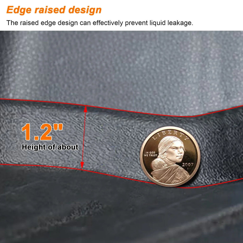 All Trunk Mat Cargo Rear Protector TPE Carpet Liner Rubber Cargo Custom Cherokee Jeep Black 2011-2022 Floor Car Fit Weather Grand