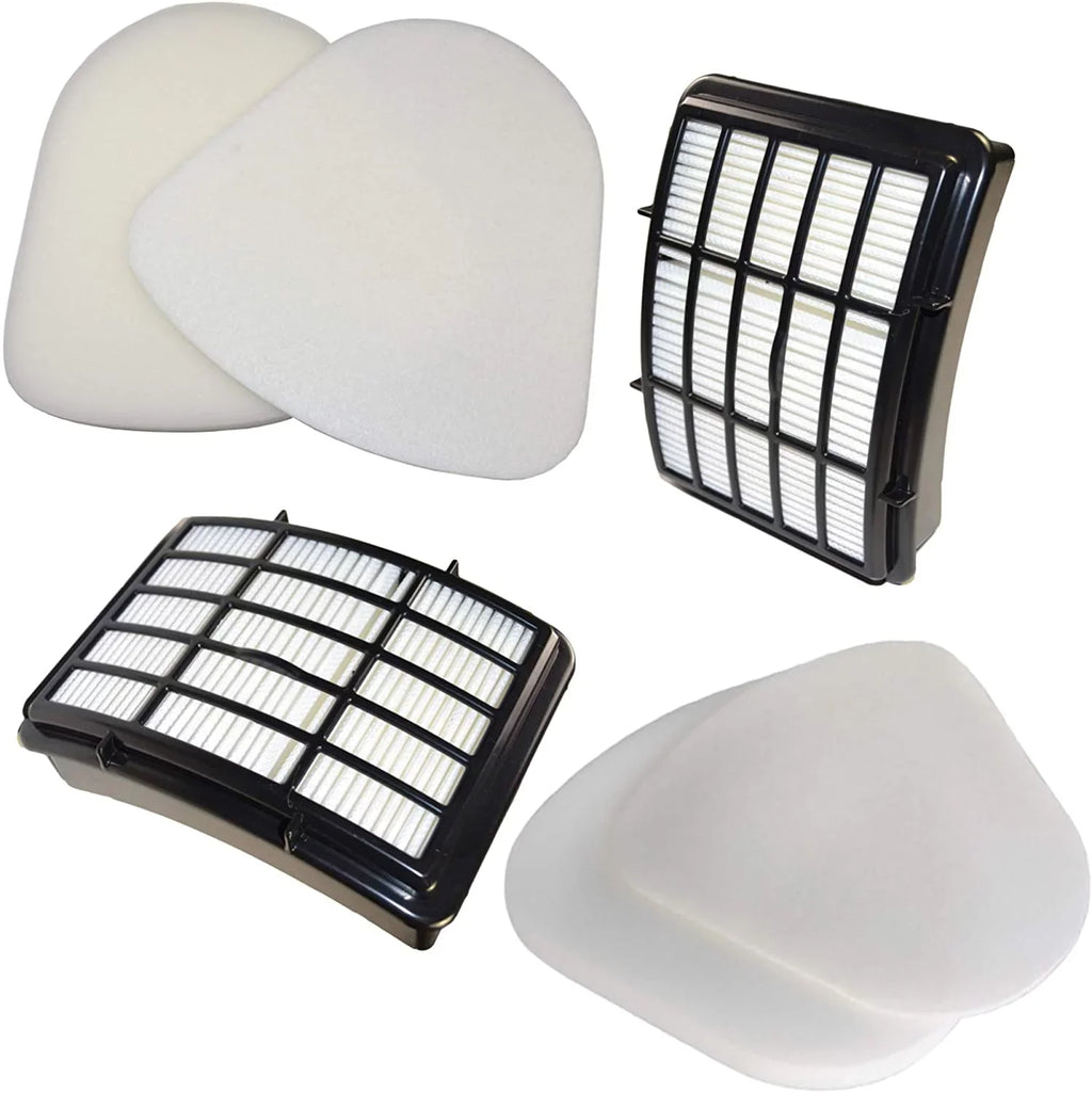 NV390 XHF350 Replacement Filter Upright for Vacuum Cleaner, Kit series Shark Professional UV540 Navigator Lift-Away NV358 NV391 HQRP 2-pack XFF350