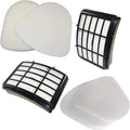 NV390 XHF350 Replacement Filter Upright for Vacuum Cleaner, Kit series Shark Professional UV540 Navigator Lift-Away NV358 NV391 HQRP 2-pack XFF350