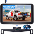 Play DoHonest Install V Backup for Channel Night Stable Wireless 7-Inch: Car Auto-Switching Bluetooth Monitor Easy Camper and vision Reverse Cam Truck Pickup Van Camera HD 2 Plug Kit Signal to 1080P