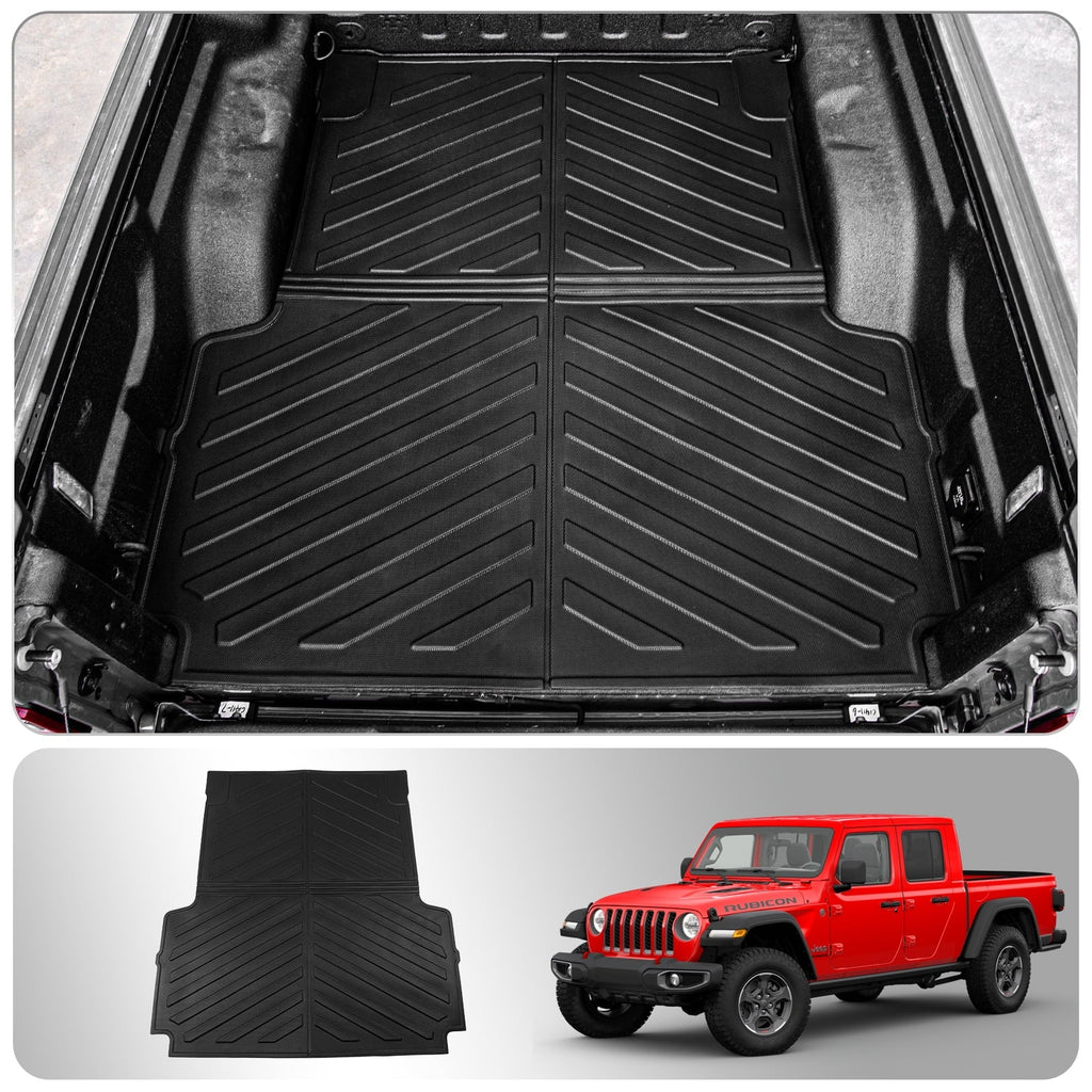Gladiator TPE Accessories Car Mat Liner 2020-2023 Fit Truck Weather Bed All Jeep Jeep 2022 Gladiator Bed
