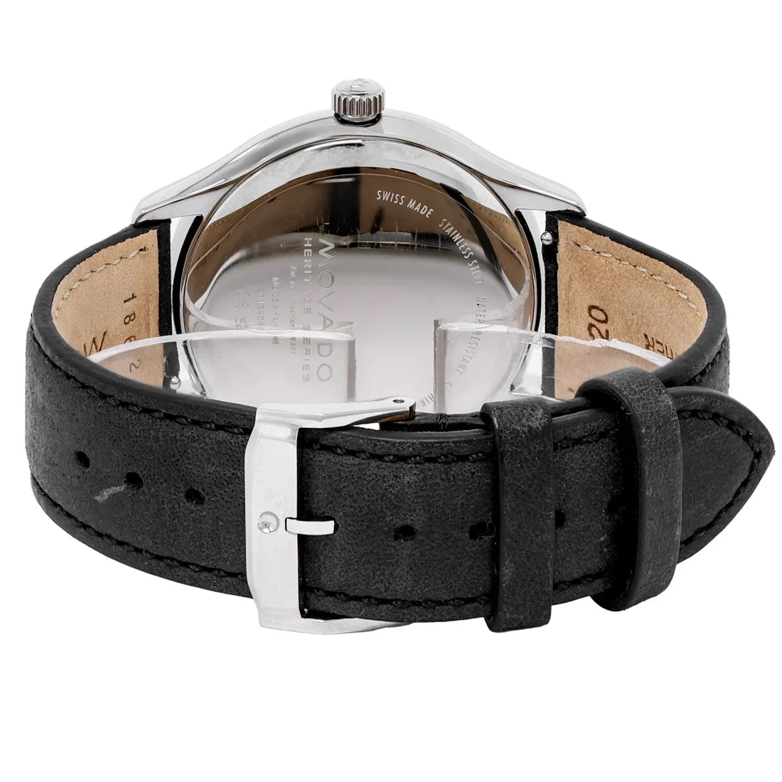 Men's Watch Heritage Quartz Green Dial Movado 3650156